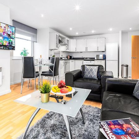 City Centre Apartment - 2 Bedroom - Secure Parking - Top Rated - 201M Birmingam Exterior foto