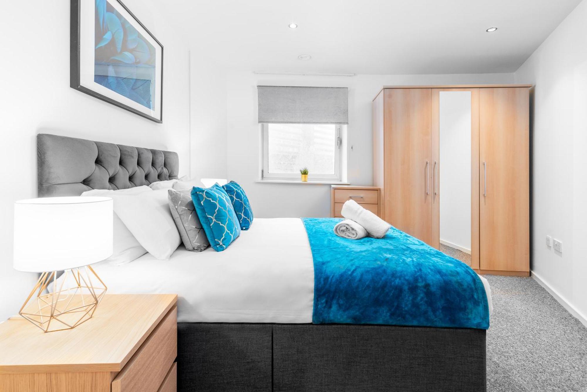 City Centre Apartment - 2 Bedroom - Secure Parking - Top Rated - 201M Birmingam Exterior foto