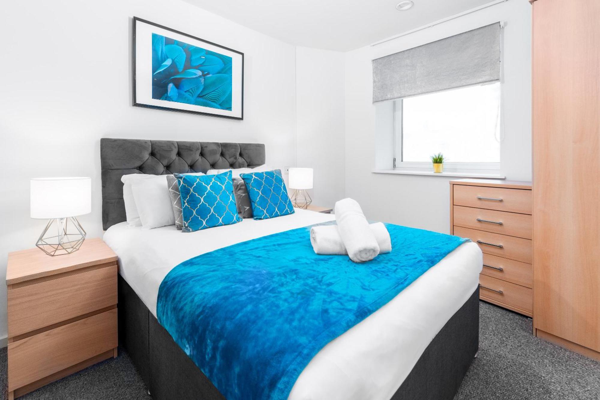 City Centre Apartment - 2 Bedroom - Secure Parking - Top Rated - 201M Birmingam Exterior foto