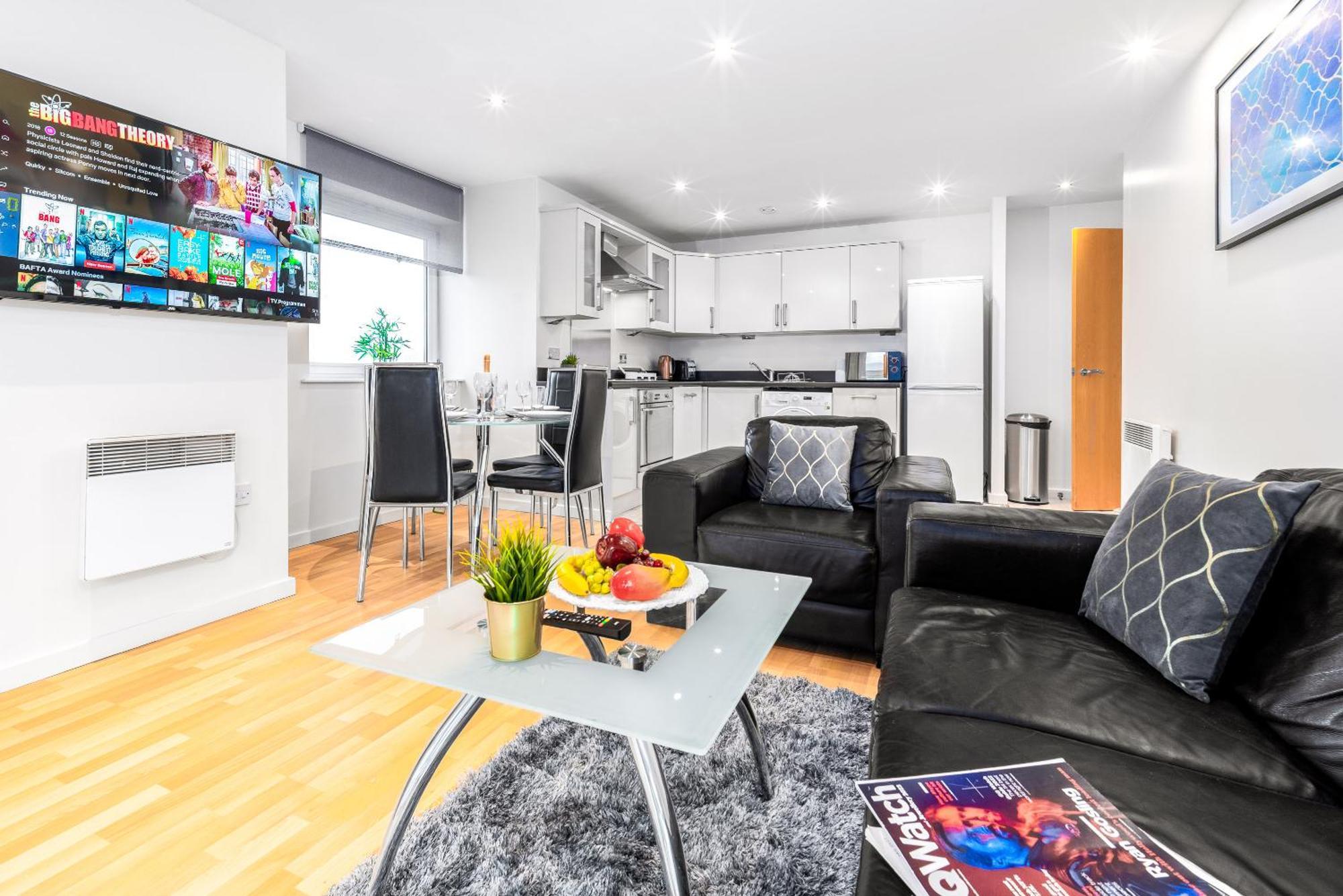 City Centre Apartment - 2 Bedroom - Secure Parking - Top Rated - 201M Birmingam Exterior foto