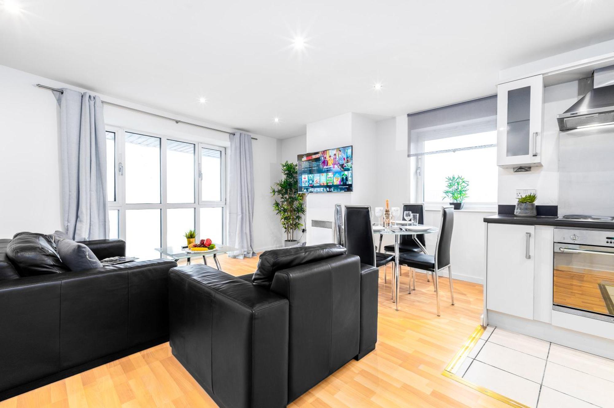 City Centre Apartment - 2 Bedroom - Secure Parking - Top Rated - 201M Birmingam Exterior foto