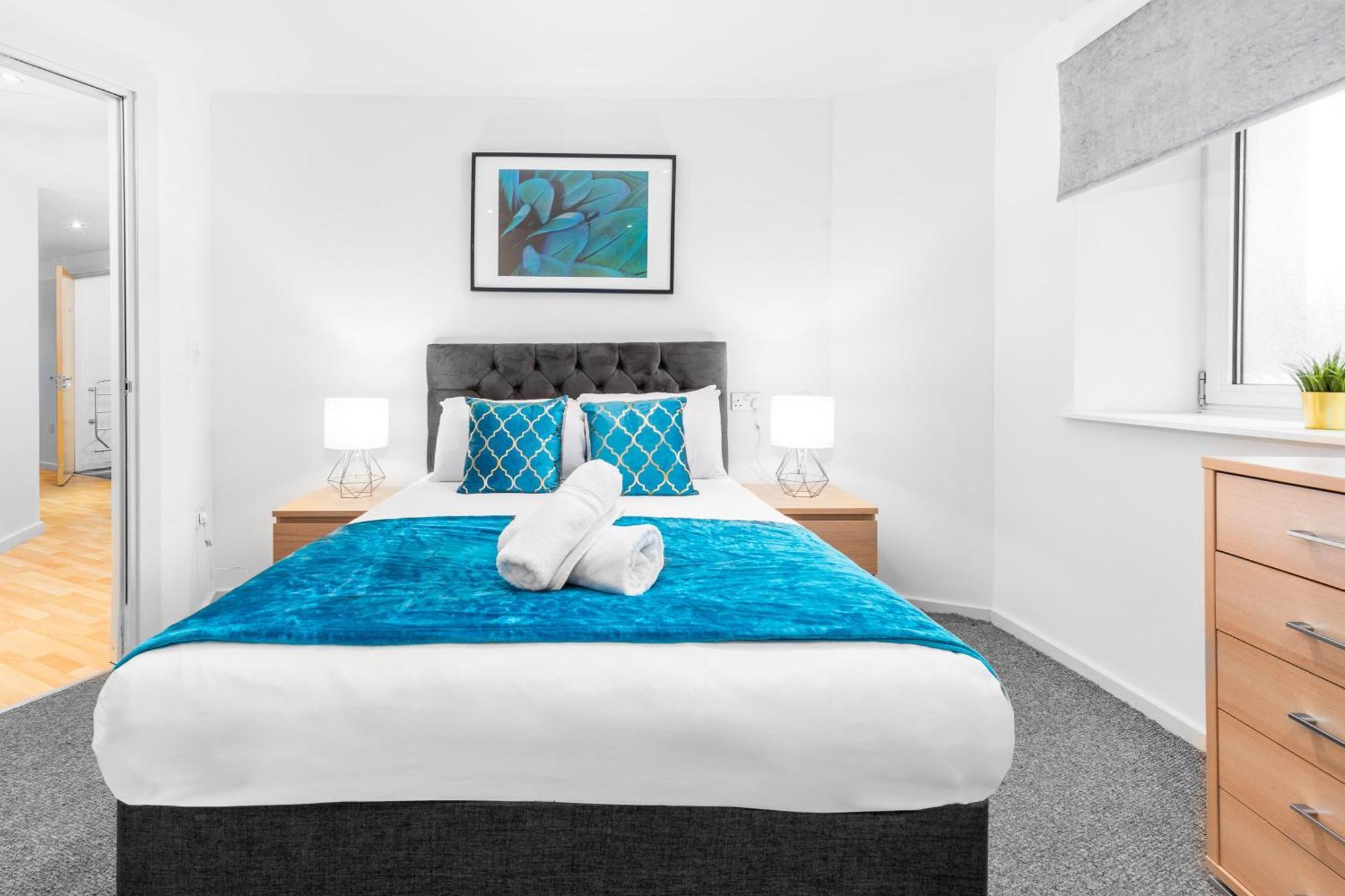 City Centre Apartment - 2 Bedroom - Secure Parking - Top Rated - 201M Birmingam Exterior foto