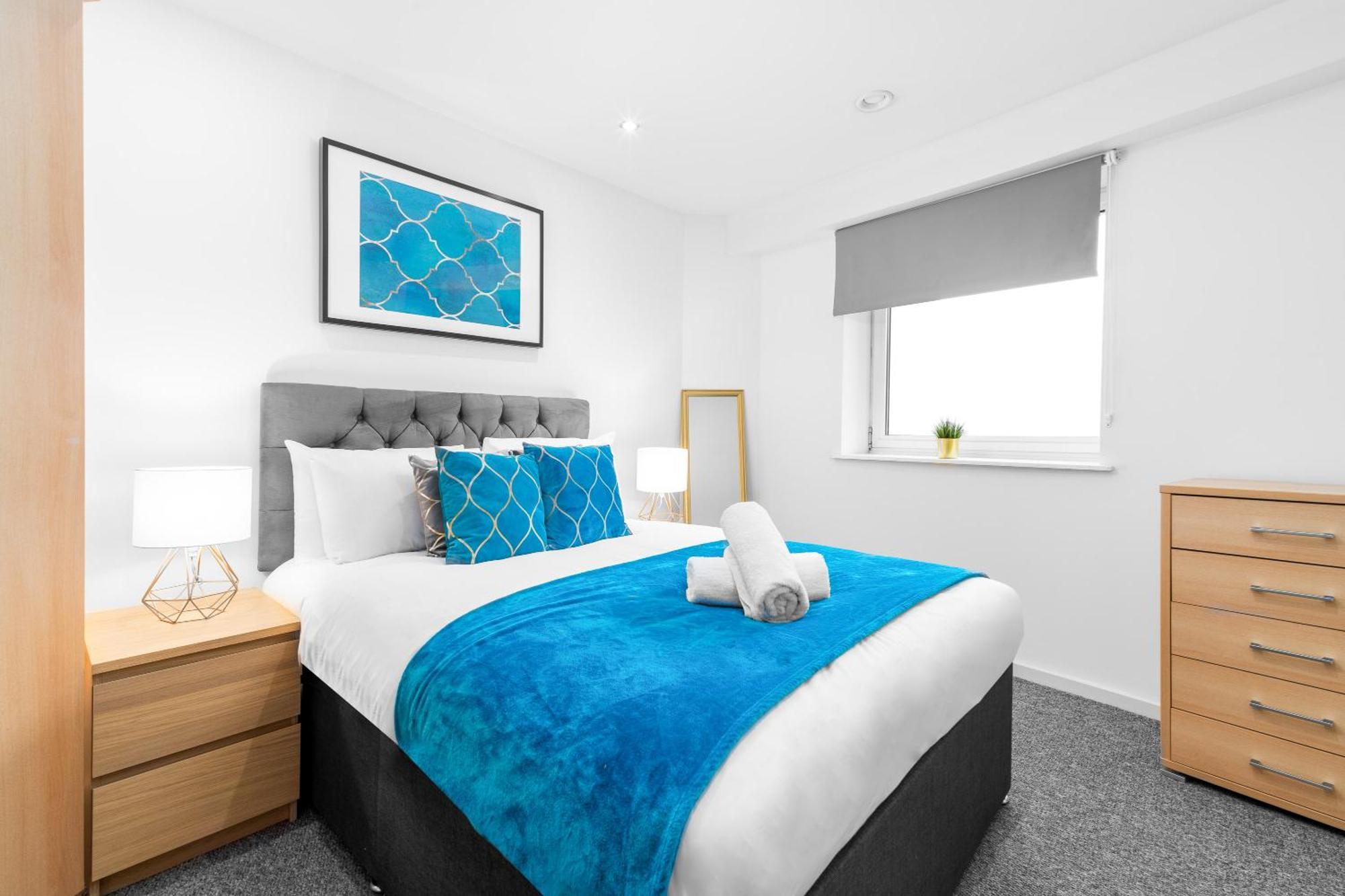 City Centre Apartment - 2 Bedroom - Secure Parking - Top Rated - 201M Birmingam Exterior foto