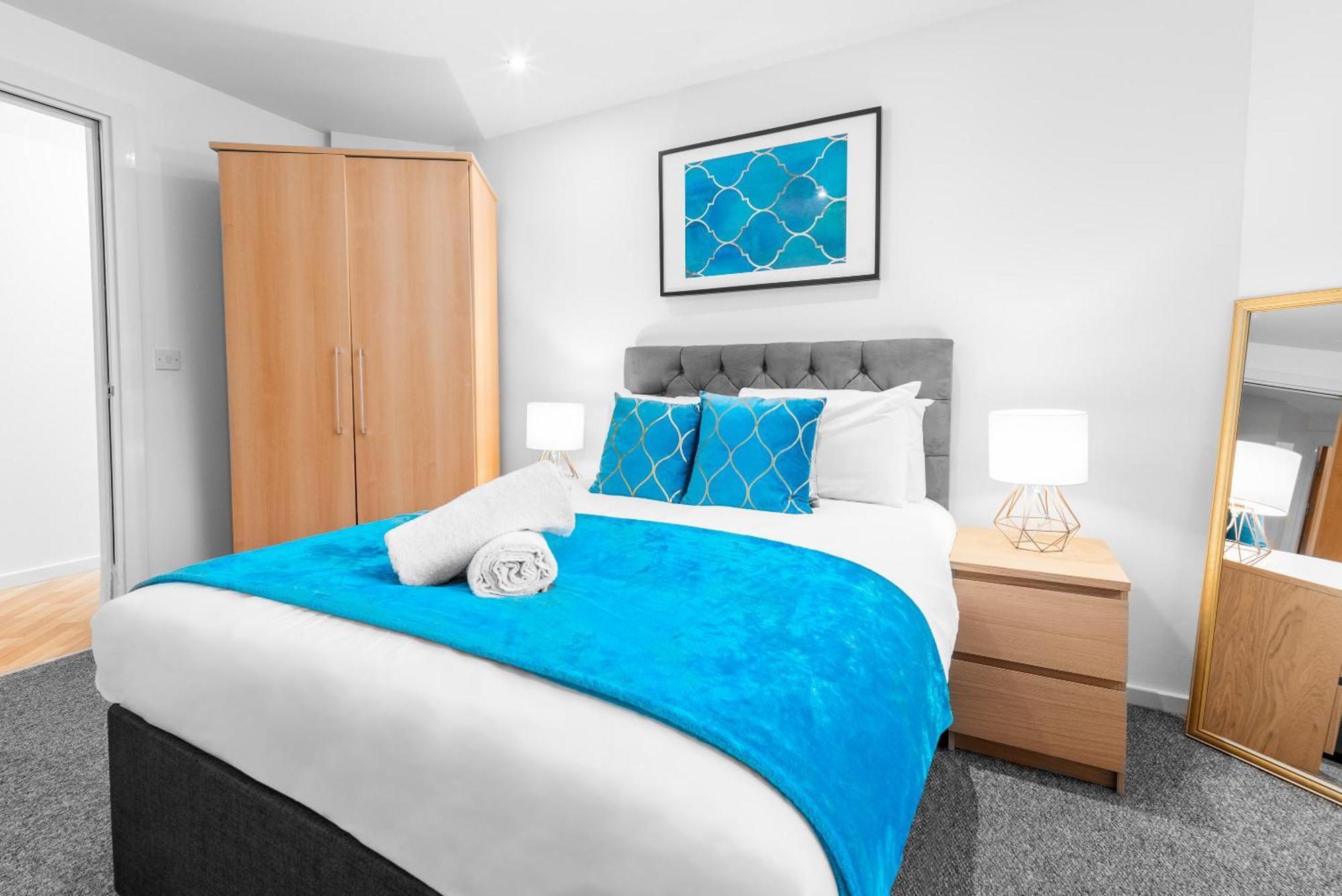 City Centre Apartment - 2 Bedroom - Secure Parking - Top Rated - 201M Birmingam Exterior foto