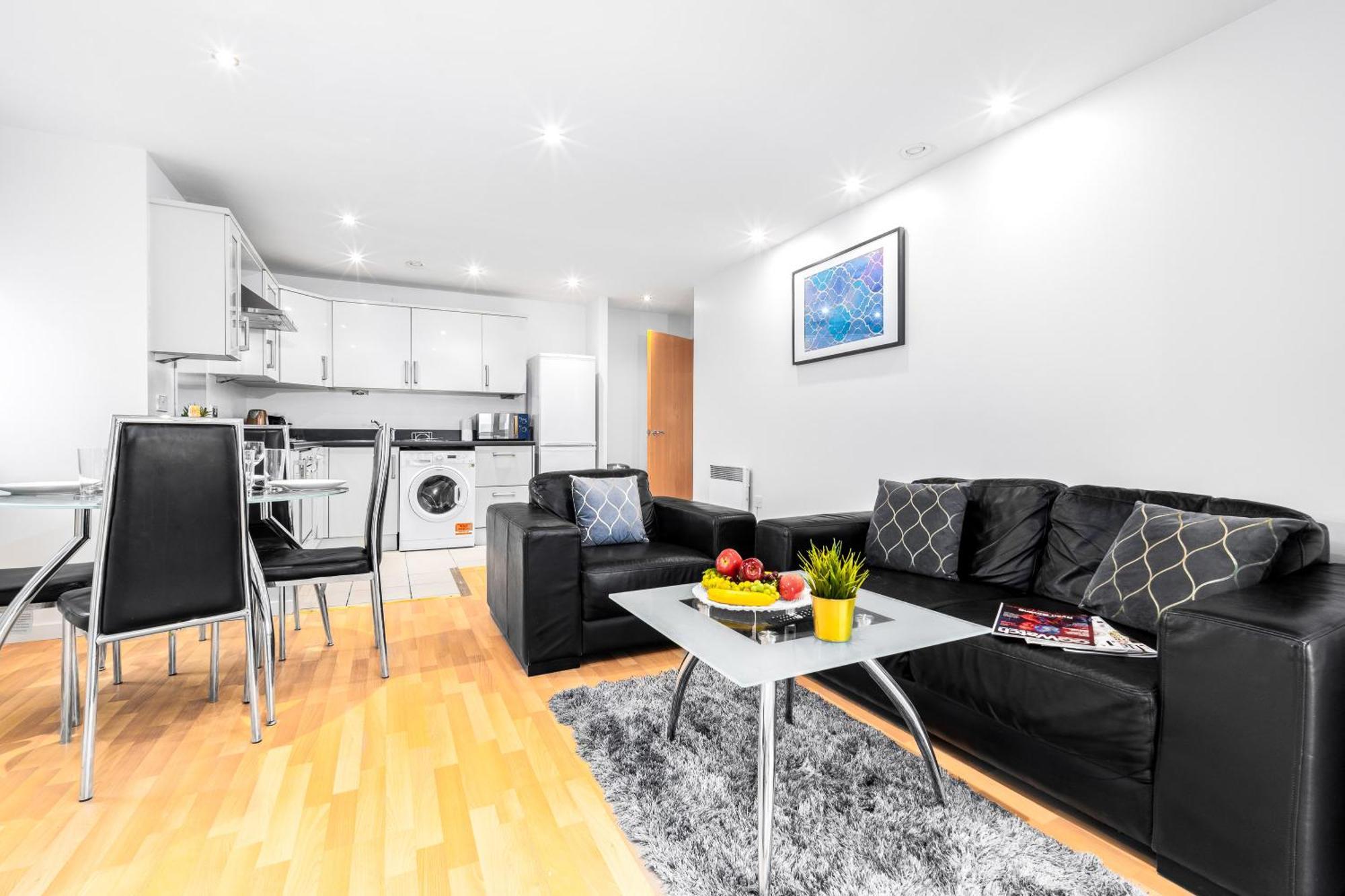 City Centre Apartment - 2 Bedroom - Secure Parking - Top Rated - 201M Birmingam Exterior foto